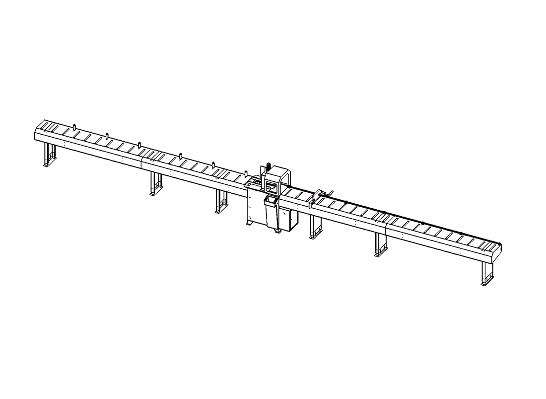 RO-2080D - İzolasyonlu Panjur Kutu Kesim Makinesi